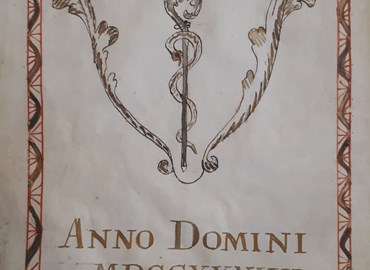 Viterbo, Biblioteca centrale della Provincia Agostiniana d’Italia, Sant’Agostino, ms. 19, c. 1v